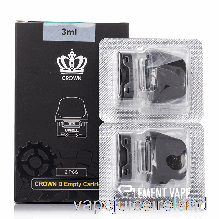 Vape Flavours Uwell Crown D Replacement Pods 0.3ohm Crown D Pods